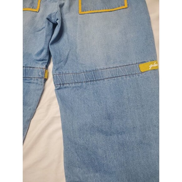 Marithe Francois Girbaud M+FG Sz 42M Shuttle Tape Denim Jeans 90s Baggy Y2K Wide - Picture 13 of 16